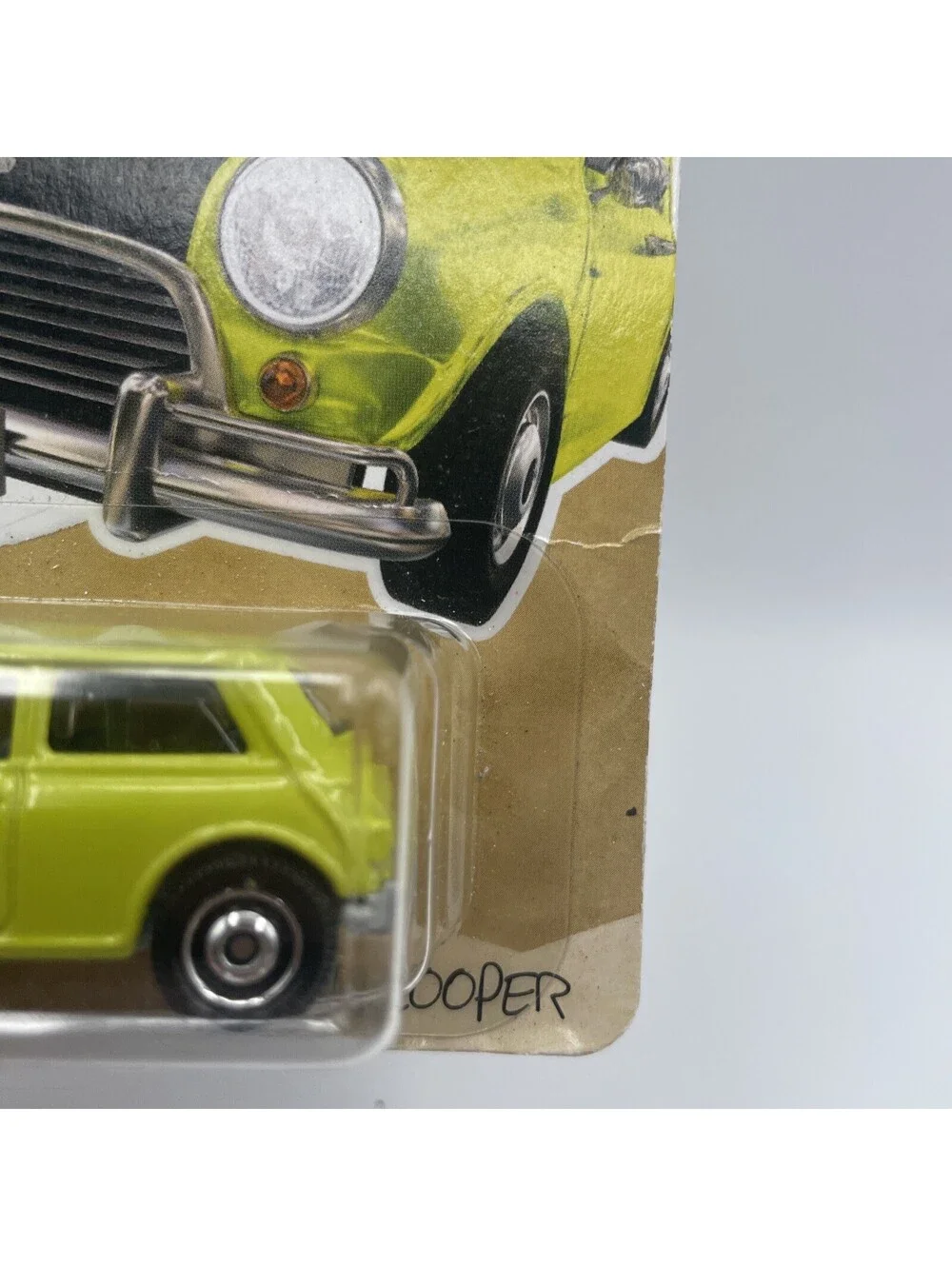 Matchbox 2020 Mr Bean 30th Anniversary Special Mini Cooper Lime! Collector Item!